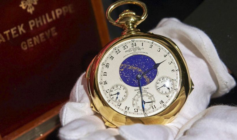 El reloj de bolsillo más caro: Patek Philippe Henry Graves Supercomplicación