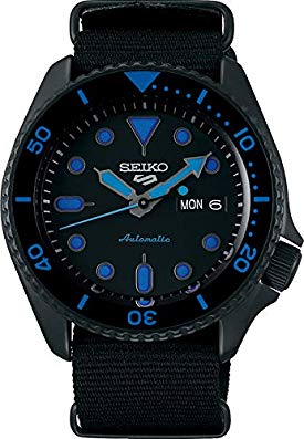 Seiko 5 Sports Street srpd81k1 - Azul con correa NATO